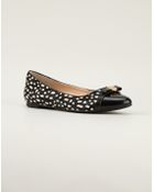 Tory Burch Polka Dot Ballerinas - Lyst