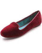 Splendid Cannes Velvet Flats - Black - Lyst