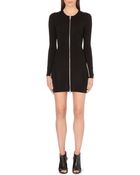 Diesel Ribbed-panel Dress - Lyst
