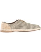 Dolce & Gabbana Straw Derby Shoes - Lyst