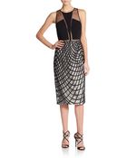 Sachin & Babi Khloe Paneled Dress - Lyst
