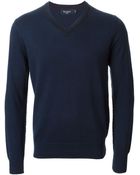 Paul Smith V-neck Sweater - Lyst
