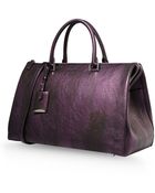 Jil Sander Large Leather Bag - Lyst