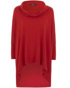 Weekend By Maxmara Cowl Neck Aline Knit - Lyst