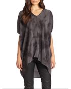 Eileen Fisher Silk Tiedyed Tunic Top - Lyst