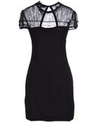 Elisabetta Franchi Short Dress - Lyst