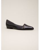 Lanvin Pointed Toe Ballerinas - Lyst