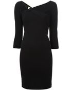 Versace Harness Pencil Dress - Lyst
