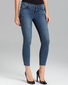 J Brand Jeans Tali Zip Skinny in Rumor - Lyst