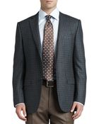 Ermenegildo Zegna Check Two-Button Jacket - Lyst