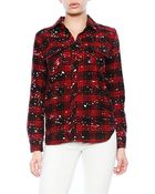 Generation Love Olga Paint Button Down Shirt - Lyst