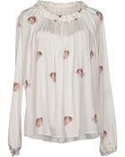Aglini Blouse - Lyst