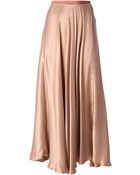 Mes Demoiselles Long Flared Skirt - Lyst