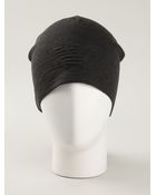 Emporio Armani Fitted Hat - Lyst