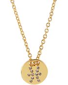 Gorjana Astrology Shimmer Disc Necklace - Lyst