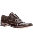 Premiata Lace Up Shoe - Lyst