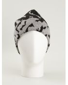 Lanvin Printed Beanie - Lyst