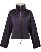 Marni Womens High Neck Satin Track Jacket - Lyst