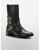 Calvin Klein Rochelle Moto Boot - Lyst