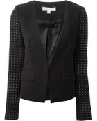 MICHAEL Michael Kors V-Neck Jacket - Lyst