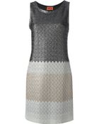Missoni Zigzag Knit Sweater Dress - Lyst