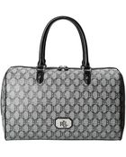 Lauren by Ralph Lauren Blackwell Check Barrel Satchel - Lyst