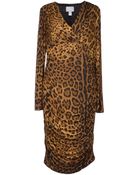 Class Roberto Cavalli 3/4 Length Dress - Lyst