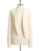 Jones New York Open Front Cardigan - Lyst