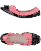 Miu Miu Ballet Flats - Lyst
