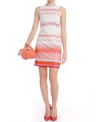 Missoni Printed Shrt Drs W Cow Neck - Lyst