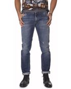 Dolce & Gabbana Jeans Gold Fit In Denim - Lyst