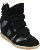 Isabel Marant Bekett Suede Sneakers - Lyst