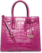 MICHAEL Michael Kors Dillon Leather Large North South Tote - Lyst