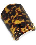 Vince Camuto Goldtone Studded Wide Cuff Bracelet - Lyst