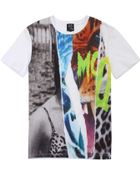 McQ by Alexander McQueen Ripped Logo T-Shirt - Lyst