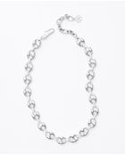 Ann Taylor Modern Classic Long Anchor Link Necklace - Lyst