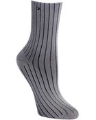 Calvin Klein Ribbed Crew Socks - Lyst