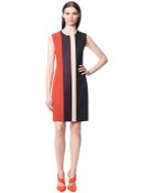 Narciso Rodriguez Graphic Linear Color Block Shift Dress - Lyst