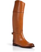 Ralph Lauren Collection Leather Sallen Riding Boots - Lyst