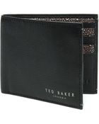 Ted Baker Exotic Contrast Bifold Wallet - Lyst
