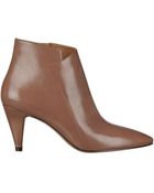 Nine West Jetlag Pointed Toe Booties - Lyst