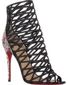 Christian Louboutin Millie Cinque Booties - Lyst