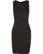 Alice + Olivia Britt Bow-Embellished Stretch-Jersey Dress - Lyst