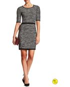 Banana Republic Factory Fitted Sweater Dress - Lyst