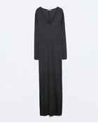 Zara Long Dress - Lyst