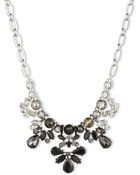 Anne Klein Tonal Crystal Frontal Necklace - Lyst