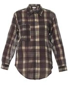 Etoile Isabel Marant Viane Organza Cotton Check Shirt - Lyst
