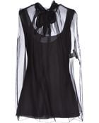 Alberta Ferretti Top - Lyst