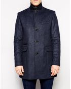 Ted Baker Wool Coat - Lyst