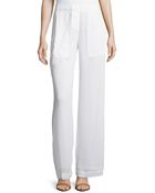 Donna Karan New York Full-Leg Easy Pants - Lyst
